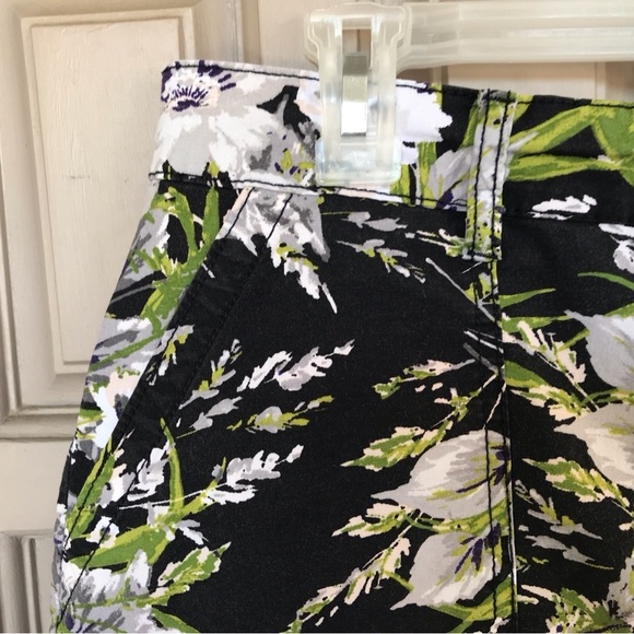 Croft & Barrow Skort Green/Black/White Sz12 Very Cute Shorts Under Skirt - Picture 4 of 6